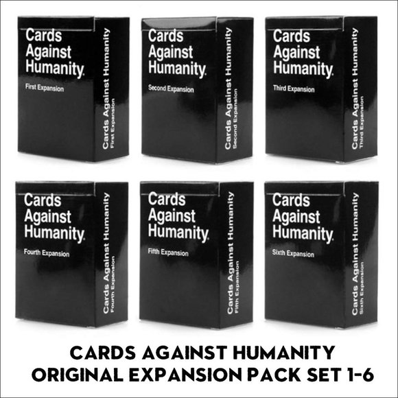 Cards Against Humanity | Games | New Cards Against Humanity Original  Expansion Pack Set 6 | Poshmark